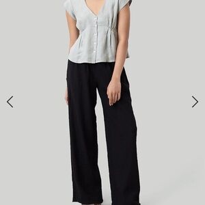 Madewell Reistor Deep V-Neck Top